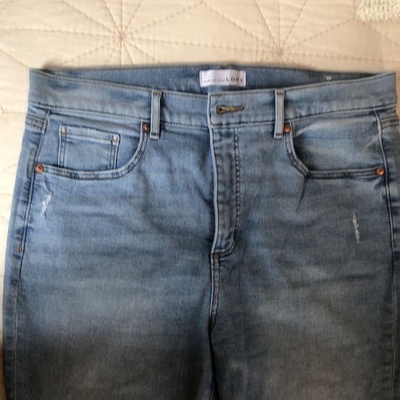 LOFT high waist Skinny Jeans - Picture 3 of 3